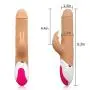 Realistic Dildo Thrusting Rabbit G-Spot Vibrator - Adorime Clitoris Vaginal Dual Stimulation Rechargeable Dildo Silicone Sex Toy for Women or Couples Realistic Dildo Thrusting Rabbit G-Spot Vibrator - Adorime Clitoris Vaginal Dual Stimulation Rechargeable Dildo Silicone Sex Toy for Women or Couples