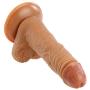 CONtenct Huge Bendable Stick Rea&listic Dillo for Women with Absorbing Cup
