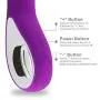 Waterproof Rechargeable Cordless Wand Massager for Pressure Relief Body with 10 Powerful Speeds & Adjustable Vibration Modes, Purple Waterproof Rechargeable Cordless Wand Massager for Pressure Relief Body with 10 Powerful Speeds & Adjustable Vibration Modes, Purple