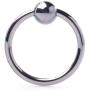 Extreme Best Wow Sex ~ Delux Cock Steel Penis Rring with 3/8" Ball (1.18" 3cm ID)