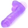 Realistic Jelly Dildo - Suction Cup Base for Hands Free Masturbation - Adult Sex Toy