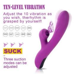 Geloo Powerful Vibrate Wand Massager with 10 Magic Vibrartion Modes, Whisper Quiet, Waterproof, Handheld, Cordless for Neck Shoulder Back Body