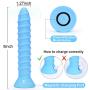 G Spot Vibrator for Vagina Stimulation, Ultra Soft Bendable Rechargeable Dildo Vibrator with 10 Vibration Patterns-Adult Sex Toys for Women and Couple
