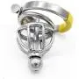 " Attica Hell 1.75" - Xtra Short - Heavy Duty : Stainless Steel Chastity Device / Removable Hollow Urethral Penis Plug . Welded By Manhood AcademyTM . Made in USA (Not Imported) (1.75" 43mm Cock Ring)