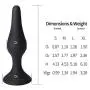Anal Plug Beginner Training Sets - Butt Plugs Starter Kit Anal Play Sex Toy for Men and Wome (4pcs, Black) Anal Plug Beginner Training Sets - Butt Plugs Starter Kit Anal Play Sex Toy for Men and Wome (4pcs, Black)