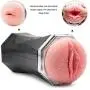 WNYY Safety material Props 8 Frequency Women Lip Shape Vibrǎtion Deep Throat Massage Male Pocket Pùssǐès With Strong Motor Private packaging