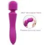 LED Body Heating Massager with Powerful Speeds 10 Vibration Modes, Portable Personal Rechargeable Massager, Handheld Waterproof Massager Therapy Back Neck Muscle Aches Sports Recovery (Purple) LED Body Heating Massager with Powerful Speeds 10 Vibration Modes, Portable Personal Rechargeable Massager, Handheld Waterproof Massager Therapy Back Neck Muscle Aches Sports Recovery (Purple)
