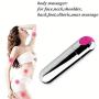 BEISHIDAR Handheld Electric Massager Waterproof Bar Massager Wireless Magic, 10 Kinds of Body Rehabilitation Vibration Mode - USB Portable Charging, Personal Health Exercise