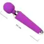 Cordless Wand Massager Rechargeable Handheld Stick Massager Multi-Speed Waterproof Strongest Treatment Vibration Force Body Magic Recovery Effect (Purple) Cordless Wand Massager Rechargeable Handheld Stick Massager Multi-Speed Waterproof Strongest Treatment Vibration Force Body Magic Recovery Effect (Purple)