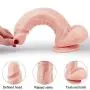 Realistic Dildo 8.5 Inch with Lifelike Glans Head for Experienced Users, PALOQUETH Flexible Thick Dildo for Women with Strong Suction Cup for Hand-Free Anal Vagina Play Realistic Dildo 8.5 Inch with Lifelike Glans Head for Experienced Users, PALOQUETH Flexible Thick Dildo for Women with Strong Suction Cup for Hand-Free Anal Vagina Play