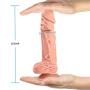 8.5 Inch Realistic Dildo Lifelike Toys with Strong Suction Cup, LUV-SPOT Hands-Free Cock Penis Adult Sex Toy G- Spot for Women and Mans Sex Play