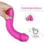 Sixinu Massager Toy Play Massager Ultra-Realistic Vein Folds & Medical Silicone & 7 Powerful Modes