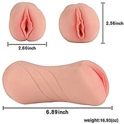 YEVIOR Lifelike P ôçkêt Pûssey Men Toys Hands Free Male Self Pleasure Toys, Privacy Package ZXY Plane Cup Oral Cup