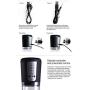 Yikiop USB Rechargeable Full-Automatic Electric Vacuum Pěnì-s Pump Pleasure Toy Men T-Shirt Warm Cup - Male Training Sleeve Mens Tshirt