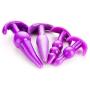 7PCS Silicone Jelly Anal Vibrator Beads Dildo Vibration Massager Sex Toys Masturbation Butt Plug Vibrator