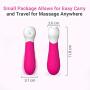 Wand vibrators | Smooth design | 9 Speed Patterns | Waterproof design | USB Rechargeable | Cordless | Medical-grade Silicone | For Men and Women
