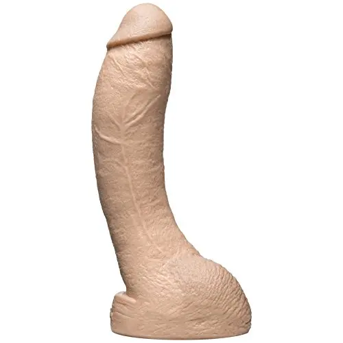 Doc Johnson Vac-U-Lock - Stryker - Thick and Curved Realistic Cock - 9.4 in. Long and 2.1 in. Wide - Made of R5 PVC - F-Machine, Vac-U-Lock, and O-Ring Harness Compatible - Dildo Doc Johnson Vac-U-Lock - Stryker - Thick and Curved Realistic Cock - 9.4 in. Long and 2.1 in. Wide - Made of R5 PVC - F-Machine, Vac-U-Lock, and O-Ring Harness Compatible - Dildo