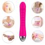 Dildo Vibrator for Women Sex Toys of 10 Vibrating Rabbit Vibrator Clit G Spot Vibrators Couple Sex Toy (Pink)