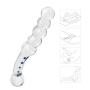 Sexbaby Glass Dildo Crystal Anal Plug Personal Massager for G-Spot Stimulation, 9.6 Ounce