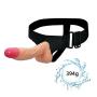 PRX 9.05 Inches Lesbian Couples Strapon Ultra Elastic Harness Strap On for Men Realistic Consoor Strapless PRX