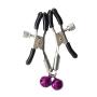 Sex Things for Couples with Butt Plug, Six Toys for Couples Adult Toys Safe BDSM Restraints Set Sex Toys Fetish Bed Cuffs Nipple Clamps Flogger Ball Gag Blindfold Rope Dice Anal Plug (Rose)