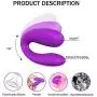 ❥SEEHAI-WEII Women Portable Silicone 2X LR41 Battery G SPO-tt-er Six Toys Vi-berate Massager for Women Couples-Whisper Quiet