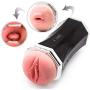Ertfren T-Shirt Men Hands Free Deep Throat Oral CupSúcking Mǎssager Sucking Endless Pleasure Multi Speeds Blow-Job Men Adult Toys