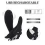 Vibrating Panties Wireless Remote Control Butterfly Vibrator, Wearable G Spot Vibrator for Women,Strong Rechargeable clitorals Stimulator,Panty Vibrator Sex Toy for Women and Couples (Black)