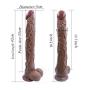HYLHYL5-F Hǎndhěld Cǒmfǒrtǎblě Stǐck, 16.5 Inch Perfect Big Size Gift for Couples Wand Waist Curve Thrust Single Heads | Diameter 5cm/1.96 Inch
