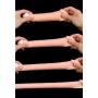 Penis Enlargement Sleeves Colossus Realistic Cock Girth Enhancer Penis-extender Sleeve Penis-extension Add On 1.6" 35% Bigger Soft Penis Couple Fun Toy