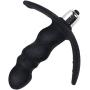 Vibrating Butt Plug, Anal Sex Toys with 16 Amazing Vibration Patterns for Beginners, Black