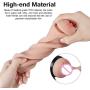 QHYAH Male Masturbator for Men Soft Silicone Realistic Vagina Pussy Vagina Easy Love Beer Bottle Stroker Cup Vibrator Real Realistic Sex Toys for Men