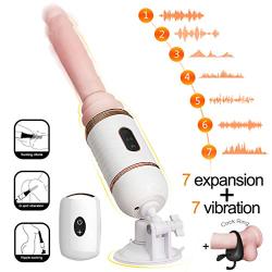 8in Lifelike Dîd`lõ Adult Toy for Women Hand-Free Couple Massage Waterproof USB Rechargeable Massager T-Shirt