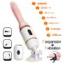 8in Lifelike Dîd`lõ Adult Toy for Women Hand-Free Couple Massage Waterproof USB Rechargeable Massager T-Shirt