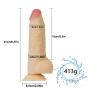 Timoaa Dillo with Suction Cup- Dong with Balls Fake Pennis Adut Seax Female Massage Mastubantion Toy Gift (Color : Skin) Timoaa Dillo with Suction Cup- Dong with Balls Fake Pennis Adut Seax Female Massage Mastubantion Toy Gift (Color : Skin)