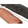 High End Sheath for Men in Silicon,Wearable Male Penis Extension Extender Girth Enhancer Sleeve for Men and Pheromone Soy Massage Oil Candle Phermone for Women Bundle … (Black-6)