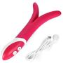 GESS Rechargeable Multifunctional Silicone Vibrator - 9 Patterns for Internal Stimulation - G-spot Vibe,clitroal Stimulator,male Prostate Massager,foreplay Teaser,powerful Vibration Anal Toy