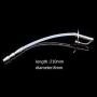 Raycity Stainless Steel Male Urethral Sound Catheter Penis Plug Dilator Stretching Silicone Tube for Beginner
