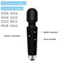 PALOQUETH Rechargeable Personal Wand Massager Electric Full Body Massager, Deep Tissue Massage for Muscles Neck Shoulder Back Leg Foot, Wireless Handheld Magic Massager Great Relax Gift for Women/Men
