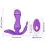 Wearable G Spot Vibrator with 10 Powerful Vibrations for Triple Stimulation, PALOQUETH Wireless Remote Control Personal Vibrator Waterproof Clitoral Stimulator Dual Motor Silicone Massager for Women Wearable G Spot Vibrator with 10 Powerful Vibrations for Triple Stimulation, PALOQUETH Wireless Remote Control Personal Vibrator Waterproof Clitoral Stimulator Dual Motor Silicone Massager for Women