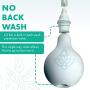 Enema Bulb Kit - Extra Large 12oz (375ml) Anal Douche for Men and Women - Portable - BPA and Phthalates Free - by Mikacare