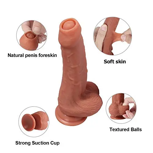 TTQQJJ 8.46 Inch Realistic Super Huge Long Tool with Suction Cup Ultra Soft for Women and Men - Flesh - Xiaoxuesinianji1.1 TTQQJJ 8.46 Inch Realistic Super Huge Long Tool with Suction Cup Ultra Soft for Women and Men - Flesh - Xiaoxuesinianji1.1