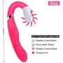 WeDol Women Wand Massager Waterproof Powerful Rabbit Vibra Stimulator for Couples, rosa