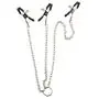 Zcargel Adult SM Sex Toy Adjustable Soft Rubber Metal Nipple Clamps Clit Clamp Set with Chains Zcargel Adult SM Sex Toy Adjustable Soft Rubber Metal Nipple Clamps Clit Clamp Set with Chains