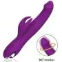 360°Rotation G Spot Rabbit Vibrator for Clitoris Stimulation, BRITILILI Rechargeable Waterproof Dildo Vibrator Clit Stimulator with 7 Vibration Modes Quiet Dual Motor for Women 360°Rotation G Spot Rabbit Vibrator for Clitoris Stimulation, BRITILILI Rechargeable Waterproof Dildo Vibrator Clit Stimulator with 7 Vibration Modes Quiet Dual Motor for Women