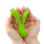 BMS Vitality by Leaf 100 Percent Natural Pleasure Vibrator, Green, 5 Inch
