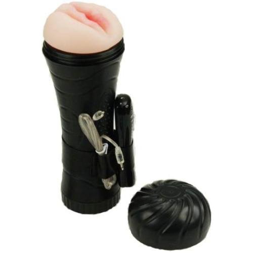 Baile Top Sex Toy Man Masturbation Lifelike Private Parts Flashlight Electric Clamp Sucking Vagina