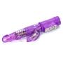 WEI EI Waterprrof Silent Women Multispeed G-Stimulator USB Rechargeable Powerful Female Telescopic Thrvst Messager (Purple)