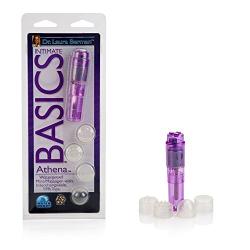 Dr. Laura Berman Intimate Basics Athena - Waterproof Mini Massager - Adult Toys Vibrator, Pocket Massager - Purple