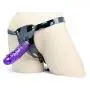 Pleasure Strap On Dildo with harness - 6.5 inches - Jelly - Color (Dark) Pleasure Strap On Dildo with harness - 6.5 inches - Jelly - Color (Dark)